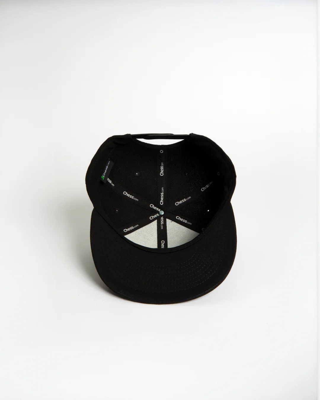 Essentials Collection Black Curved Snapback - Image 3