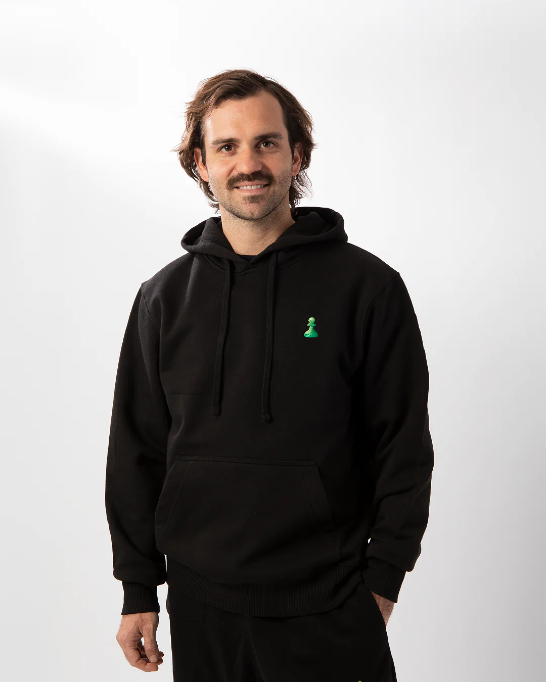Essentials Collection Black Hoodie - Image 4