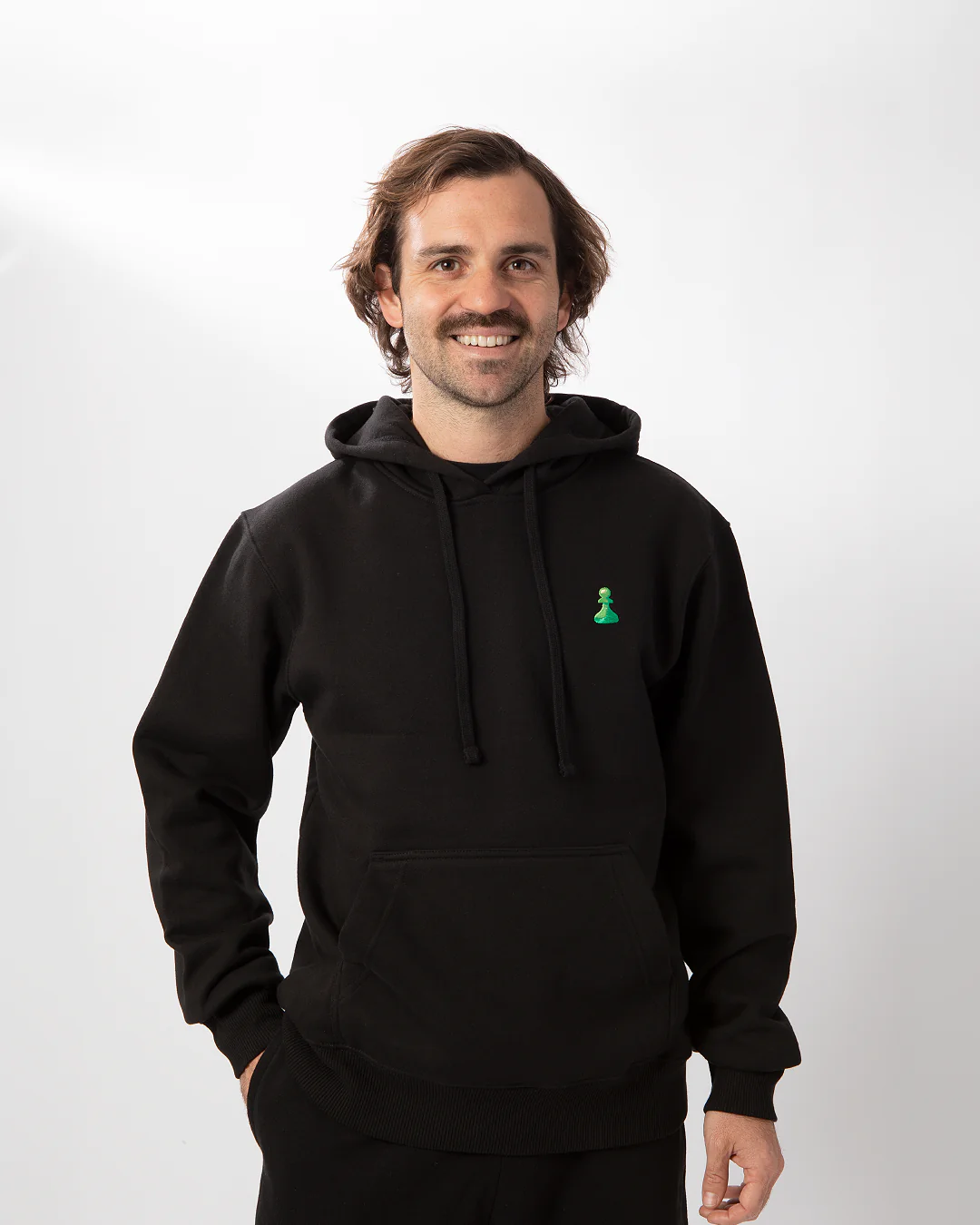 Essentials Collection Black Hoodie - Image 5