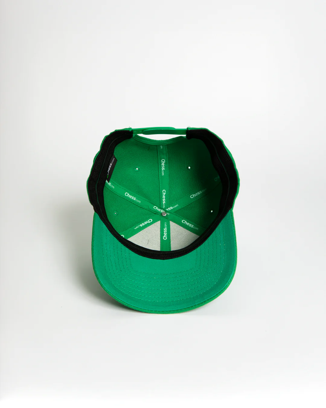 Essentials Collection Green Curved Snapback - Image 3
