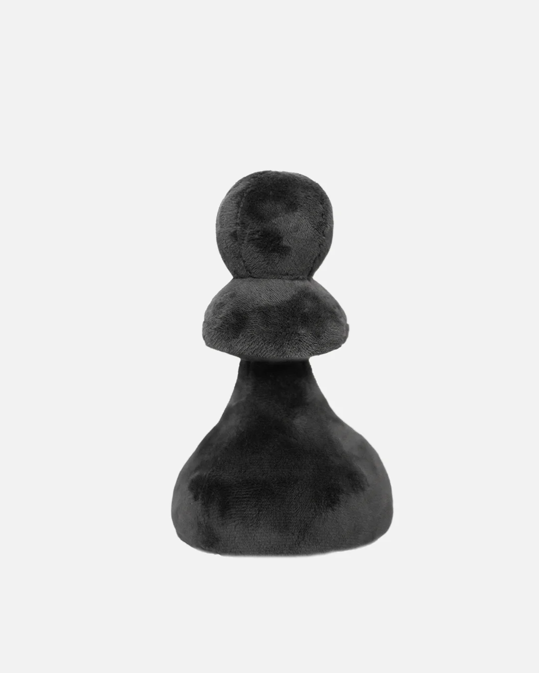 Plush Gray Pawn Toy