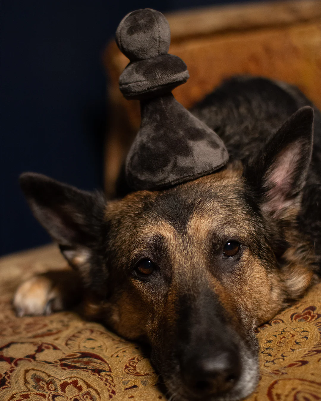Plush Gray Pawn Toy - Image 2