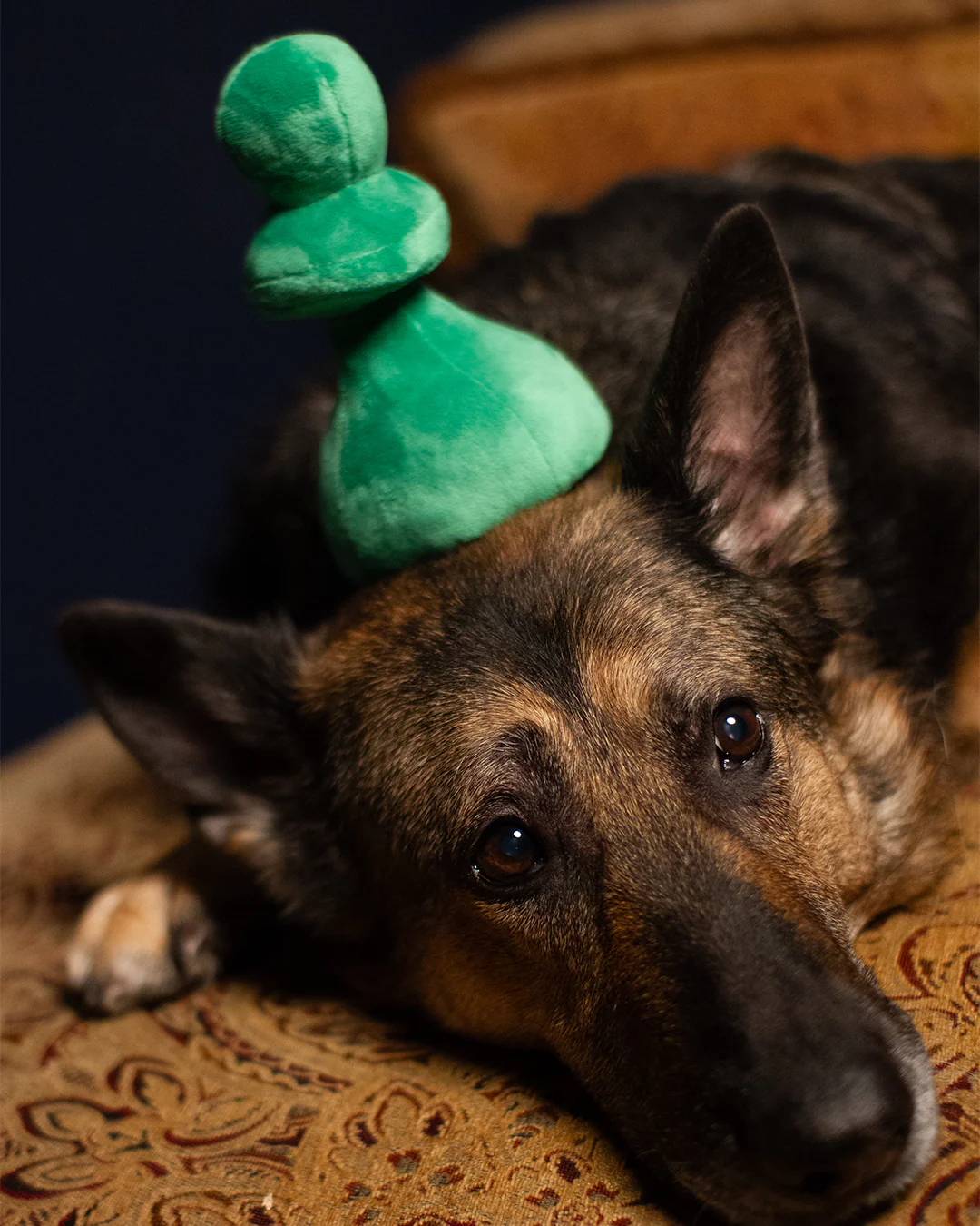 Plush Green Pawn Toy - Image 2